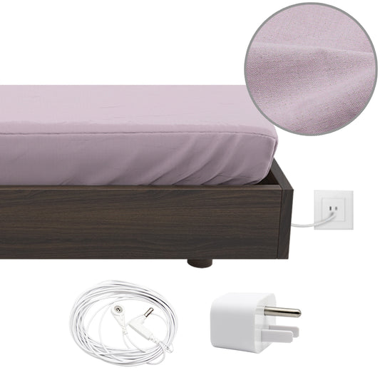 6% solid silver Grounding Fitted Sheet