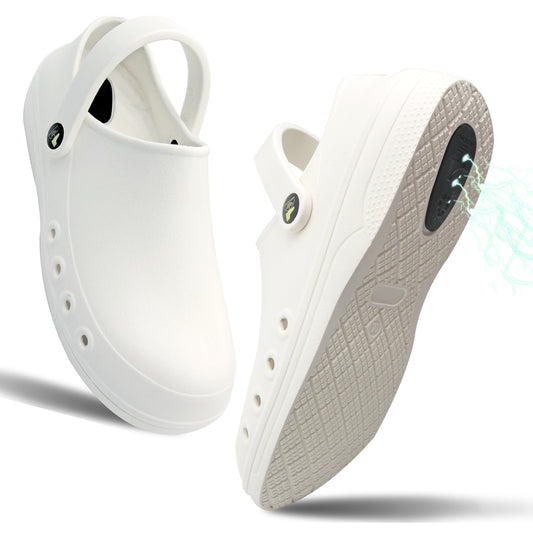 Earthinglife Grounding Clogs with Adjustable Strap Super Soft Graphene Enhanced Rubber Grounding Footwear for Men Women (7606)