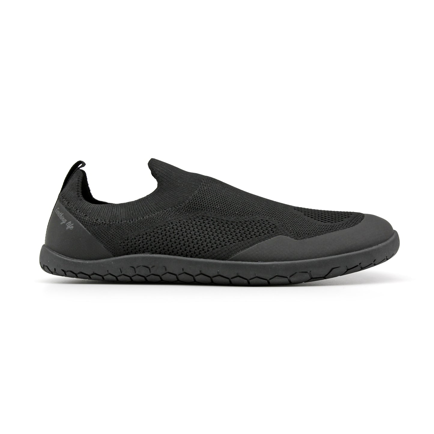 earthinglife Barefoot Grounding Shoes Slip On Wide Toe Box Conductive Flexible Outsole Zero Drop Connect to Earth More Energy Reduce Stress Enhancing Movement Better Sleep Pain Relief(7703)