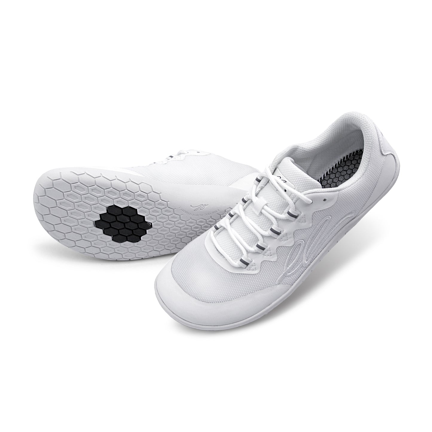 earthinglife Barefoot Grounding Shoes Lace Up Wide Toe Box Conductive Flexible Outsole Zero Drop Connect to Earth More Energy Reduce Stress Enhancing Movement Better Sleep Pain Relief(7702)