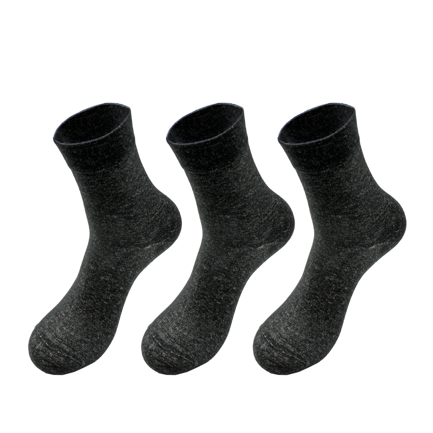 Grounding Quarter Socks-3 Pairs (25%silver fibre)