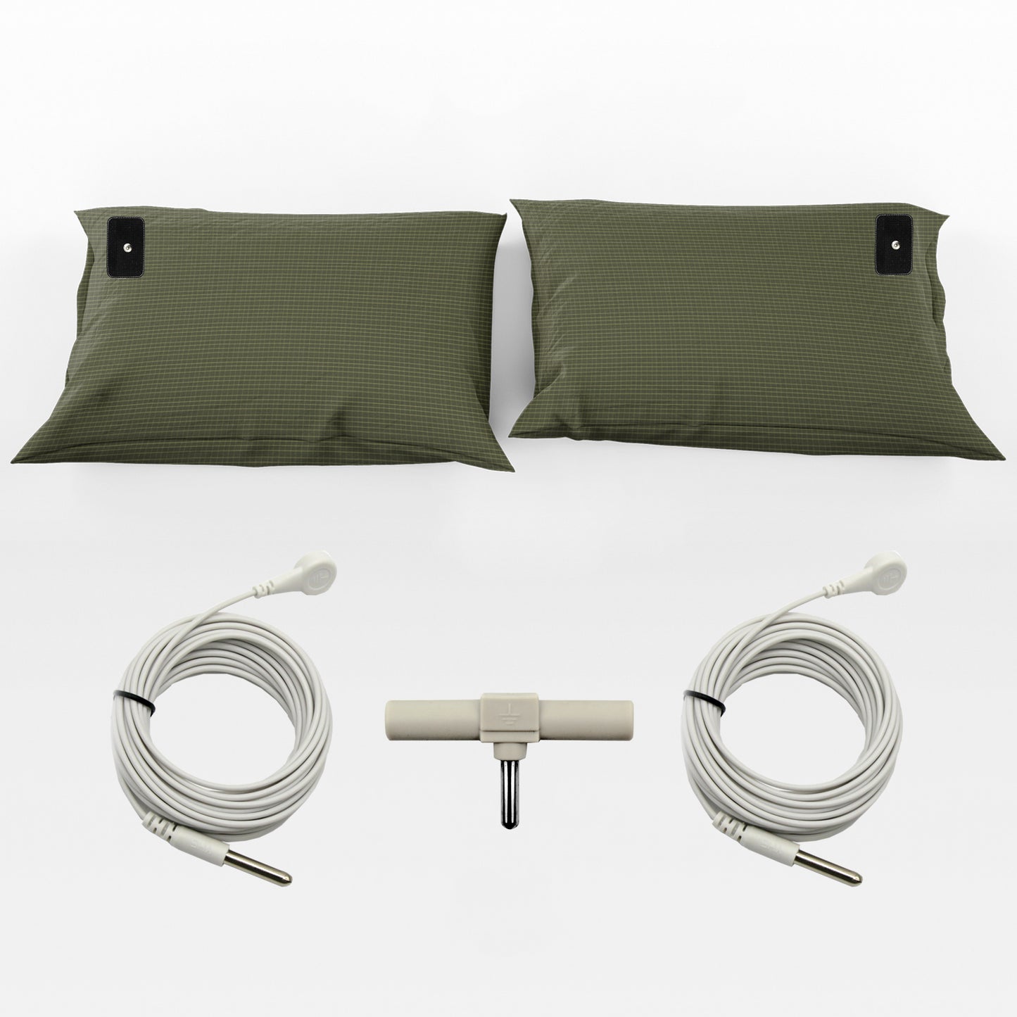10% solid silver Grounding Pillowcase