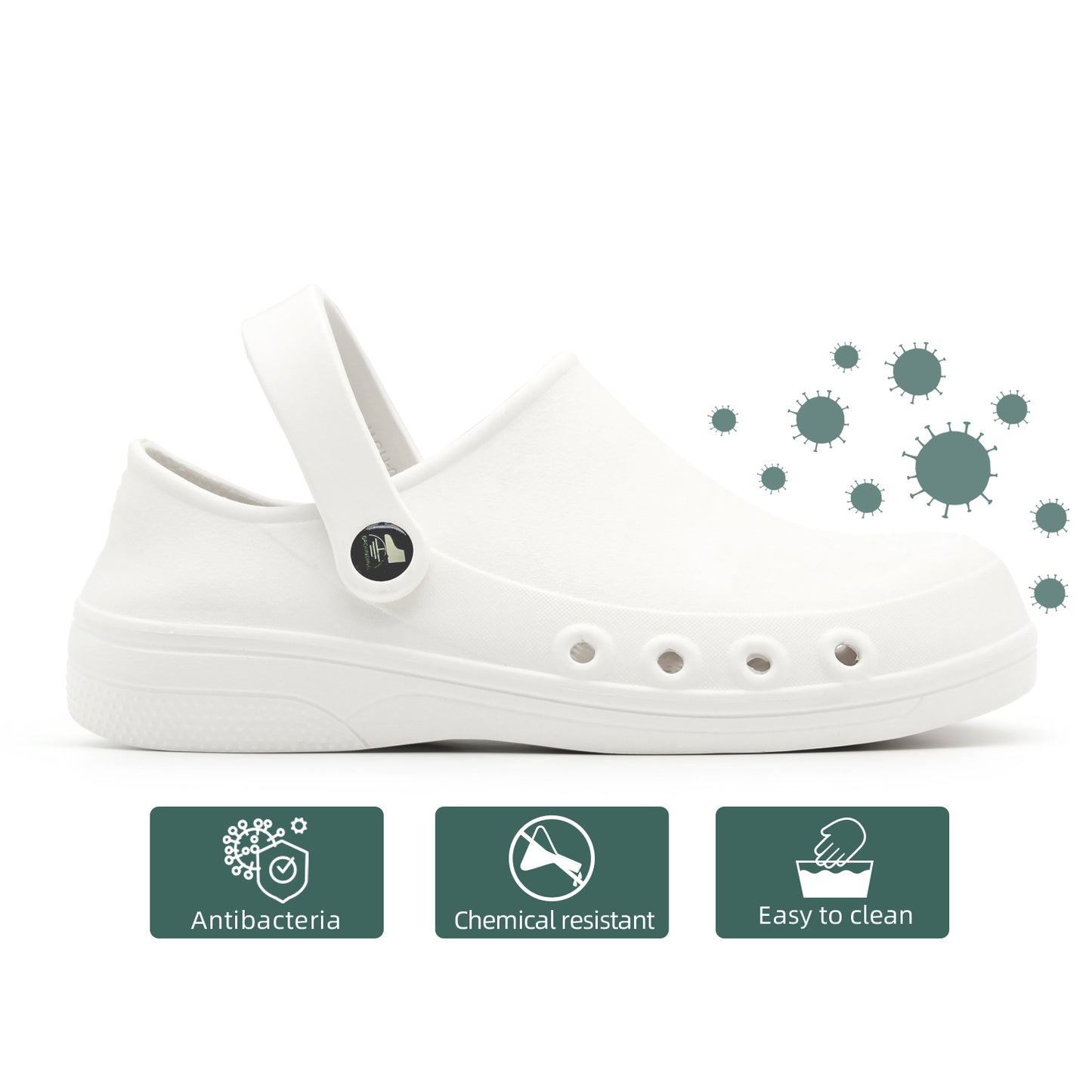 Earthinglife Grounding Clogs with Adjustable Strap Super Soft Graphene Enhanced Rubber Grounding Footwear for Men Women (7606)