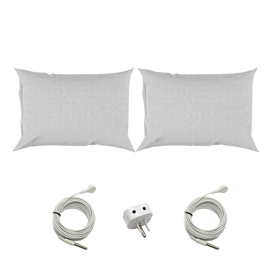 10%  solid silver Grounding Pillowcase