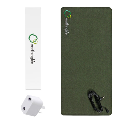 Grounding suede microfiber mat