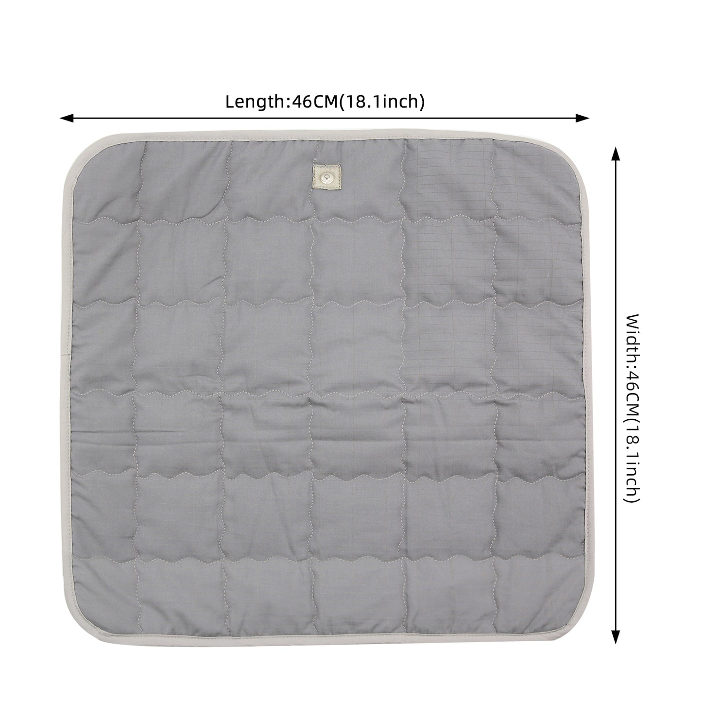 Earthing cotton plush mat