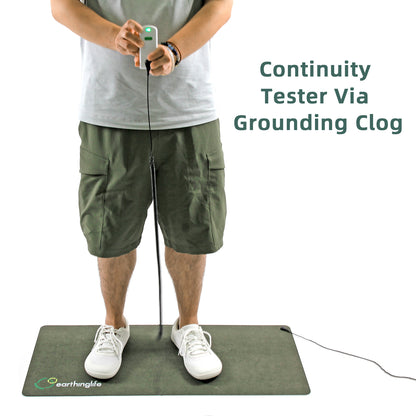 earthinglife Barefoot Grounding Shoes Lace Up Wide Toe Box Conductive Flexible Outsole Zero Drop Connect to Earth More Energy Reduce Stress Enhancing Movement Better Sleep Pain Relief（7702）