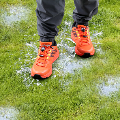 earthinglife grounding Trail Running Shoe for Men Connect to Earth for natual Healing, Waterproof Hiking Shoes Anti-Slip Rubber Outsole for Walking（77011）