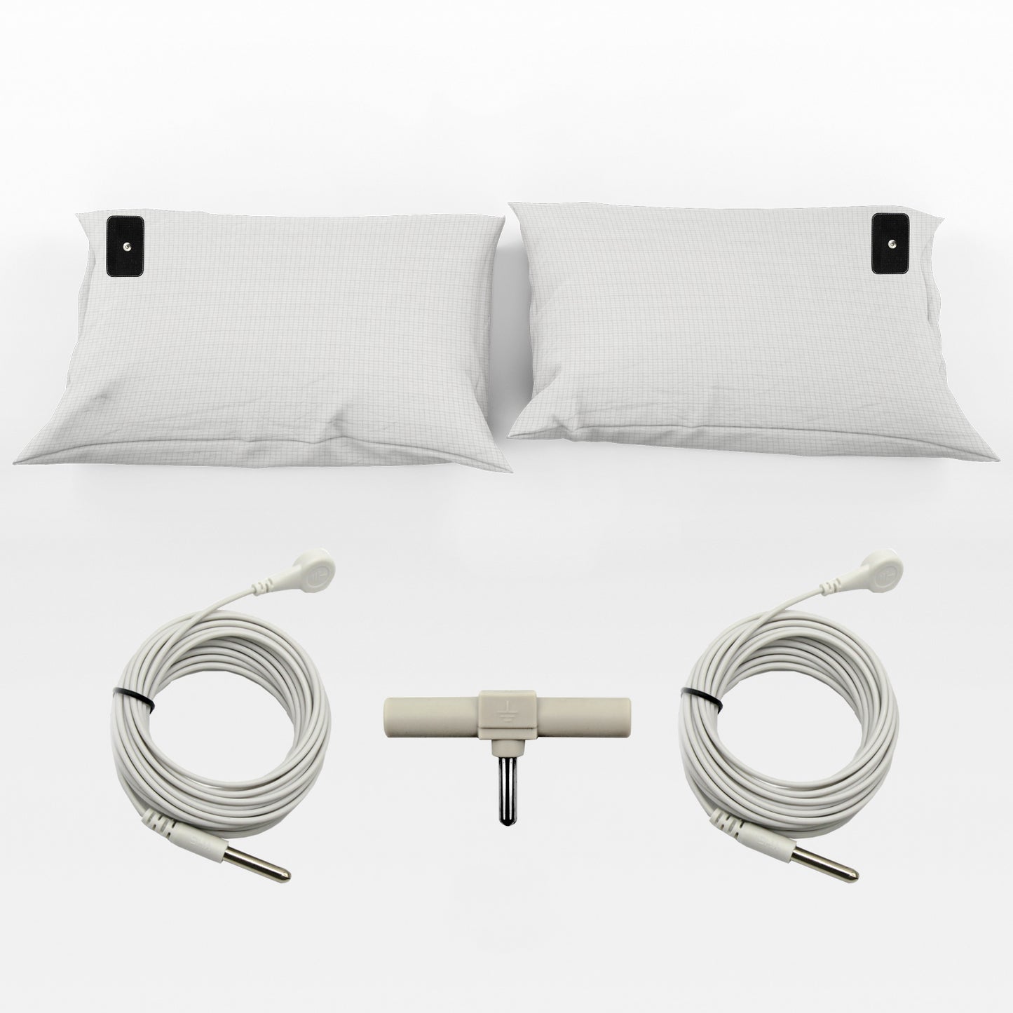10%  solid silver Grounding Pillowcase