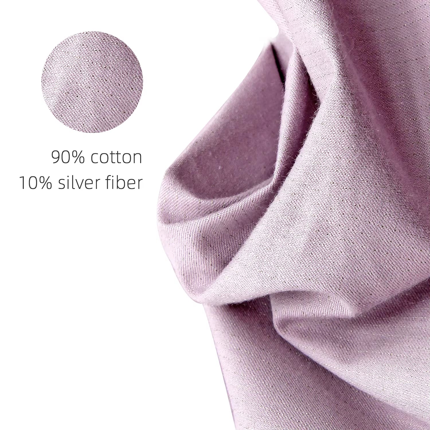 10% Silver Grounding Flat Sheet for Natural Wellness and EMF Protection