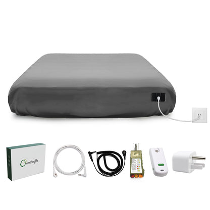 10% solid silver Grounding Fitted Sheet Package Set