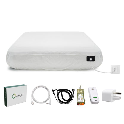 10% solid silver Grounding Fitted Sheet Package Set
