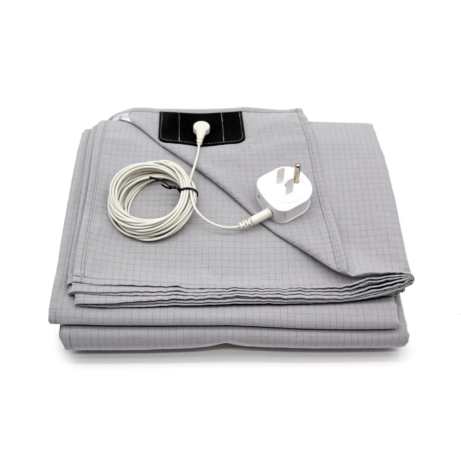 10% Silver Grounding Flat Sheet for Natural Wellness and EMF Protection
