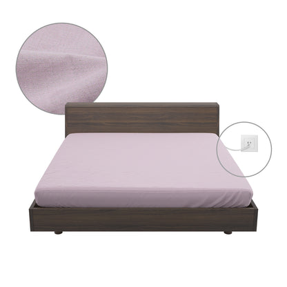 6% solid silver Grounding Fitted Sheet